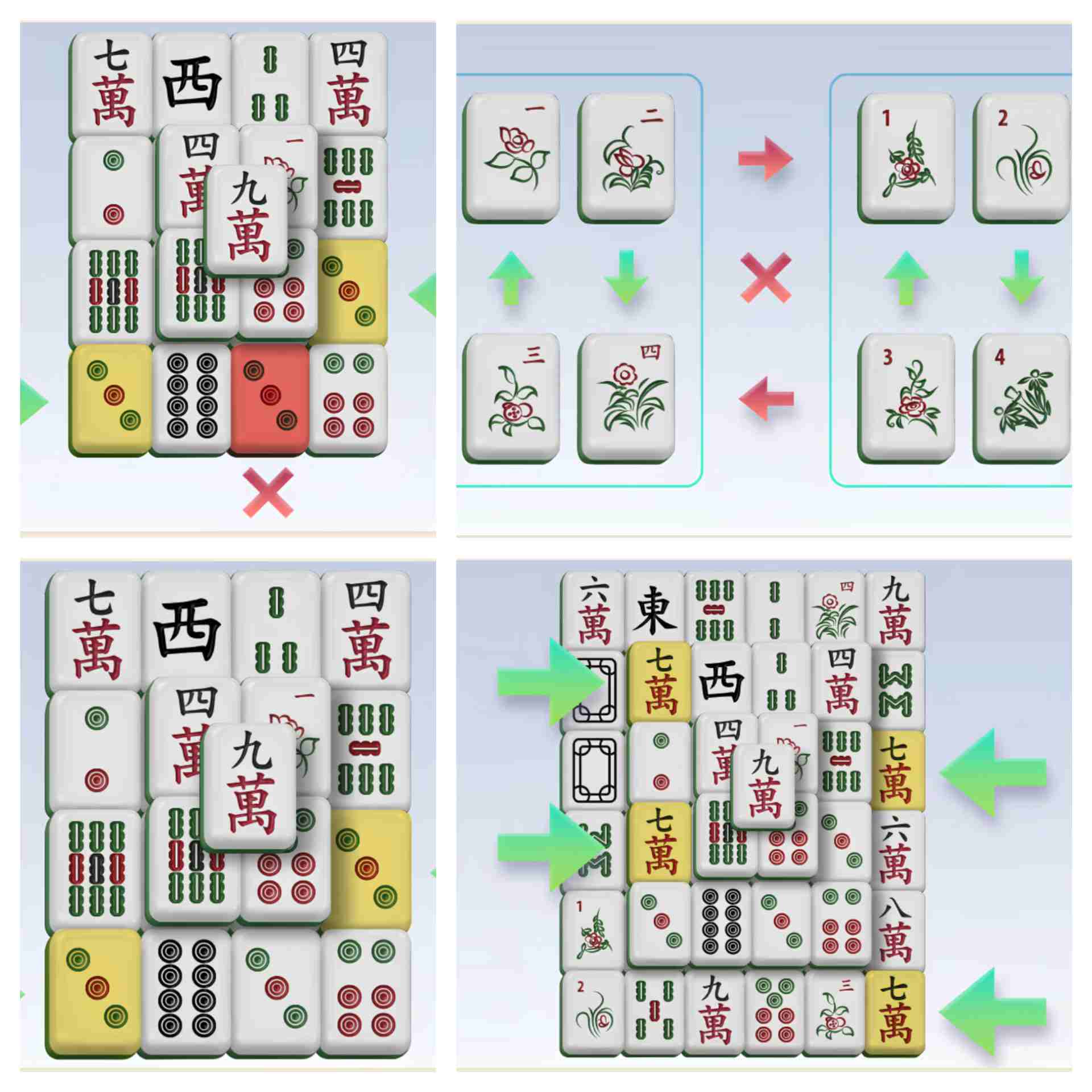 Règles du Mahjong Solitaire